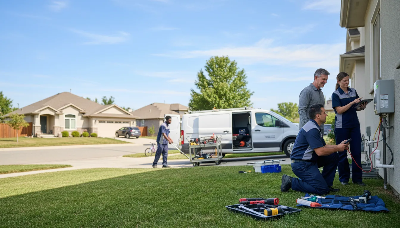 Tankless water heater service in Oregon, MO